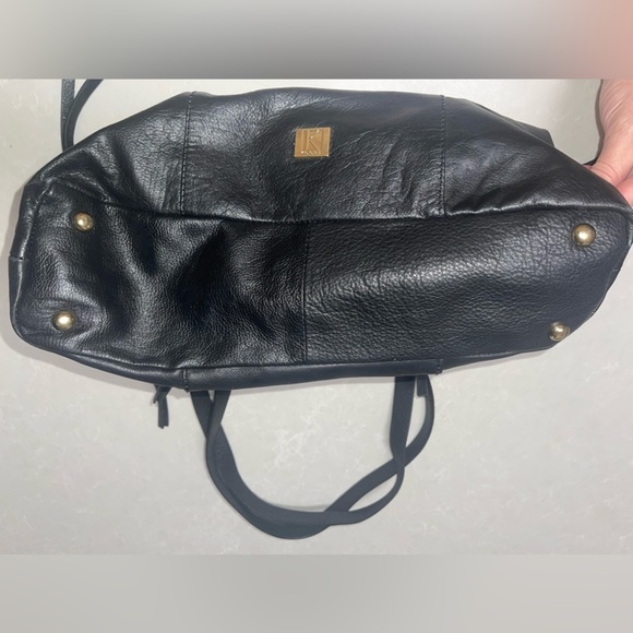 GUC Kooba Black Leather Bag - Picture 6 of 7